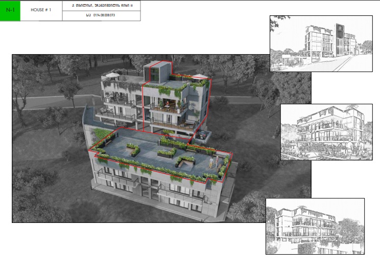 Продажа здания, жилого мини-комплекса из 4-х дуплексов в Багеби