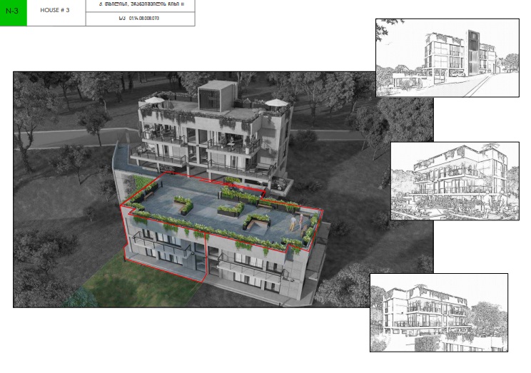 Продажа здания, жилого мини-комплекса из 4-х дуплексов в Багеби